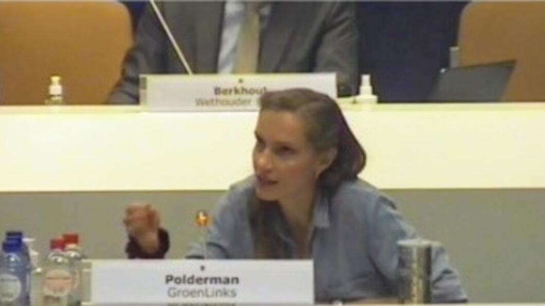 Ilika Polderman in commissievergadering 9 september 2020