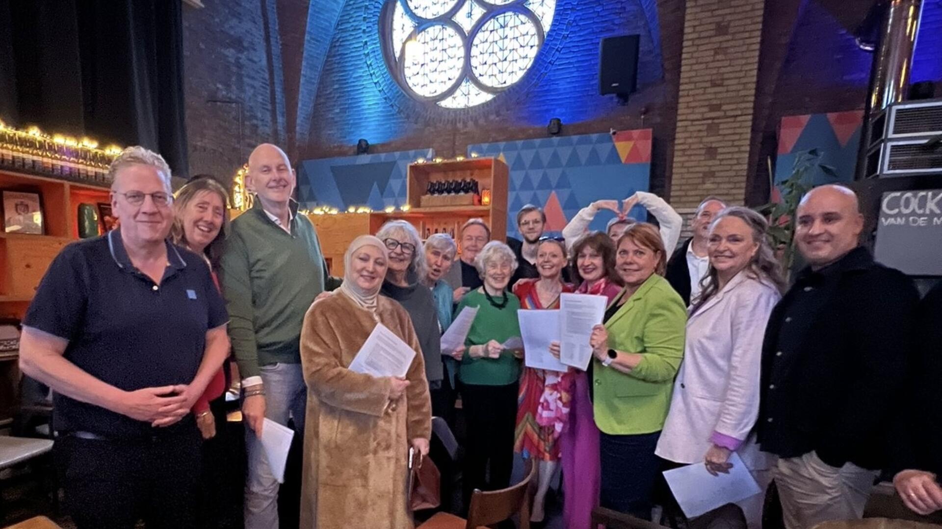 overhandiging verklaring tegen geweld tegen vrouwen